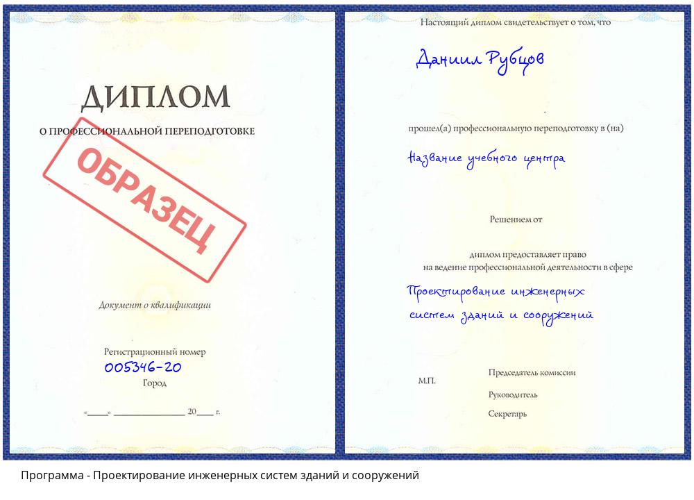 Проектирование инженерных систем зданий и сооружений Феодосия